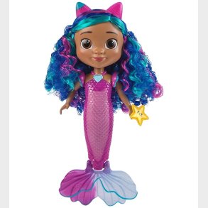 Gabby's Dollhouse Dukke - Sing & Shine Mermaid Gabby Doll - 36 c
