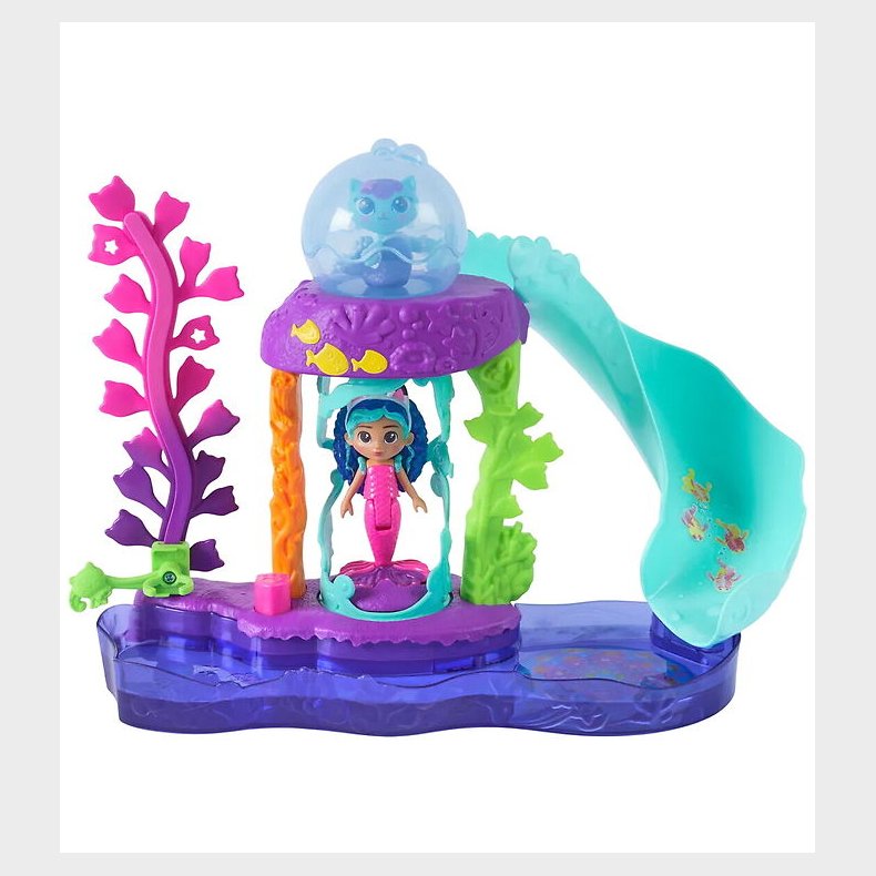 Gabby's Dollhouse Legetj - Gabby's Movie Mercats Kitty Aquarium