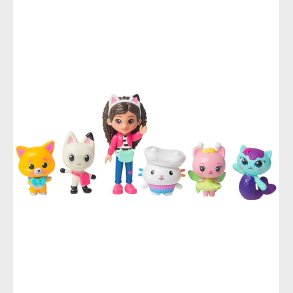 Gabby's Dollhouse Legetj - Big Cat-Venture - 6 Figure Giftset
