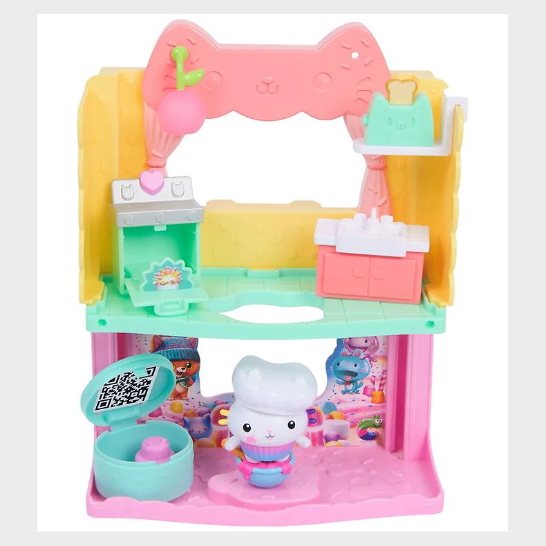 Gabby's Dollhouse Leget�j - Potal Rooms - Cakey's Sprinkle Cake-
