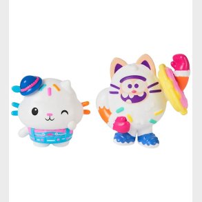 Gabby's Dollhouse Figurer - Cakey Cat & Cookie Bobby