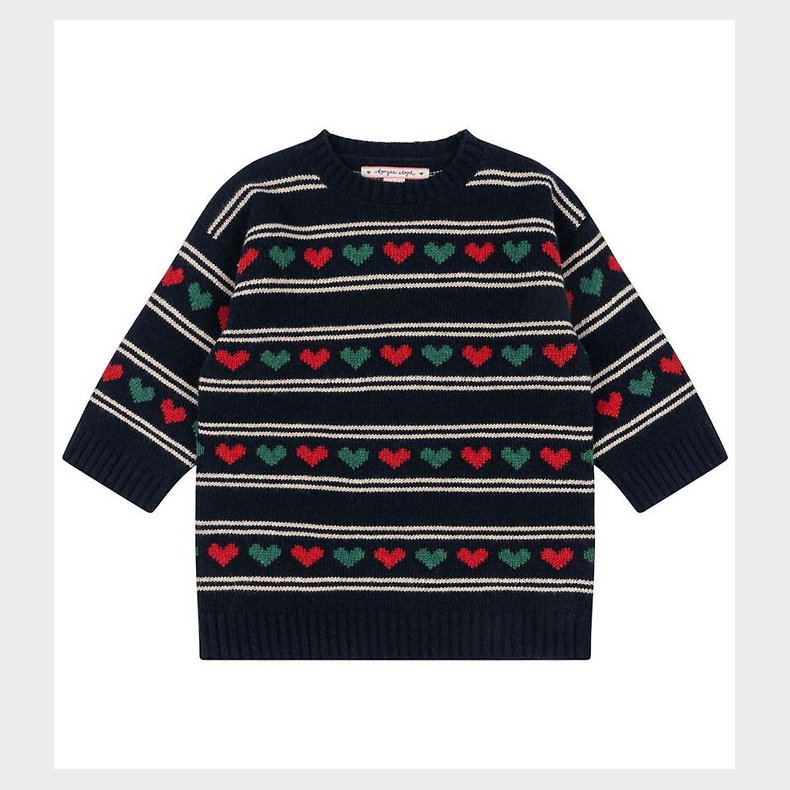 Konges Sljd Kjole - Uld/Polyamid - Belou - Heart