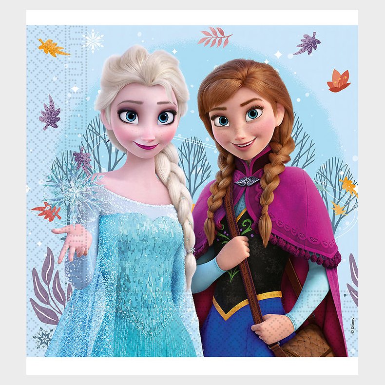 Decorata Party Servietter - 20-pak - 33*33 cm - Frozen Idyllic W