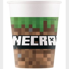 Decorata Party Papkrus - 8-pak - 200 ml - Minecraft