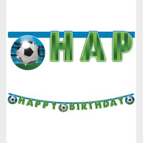 Decorata Party Happy Birthday Banner - Soccer Fan