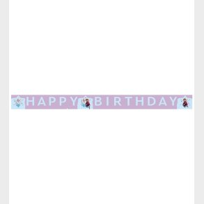 Decorata Party Happy Birthday Banner - Frozen Idyllic Wonder