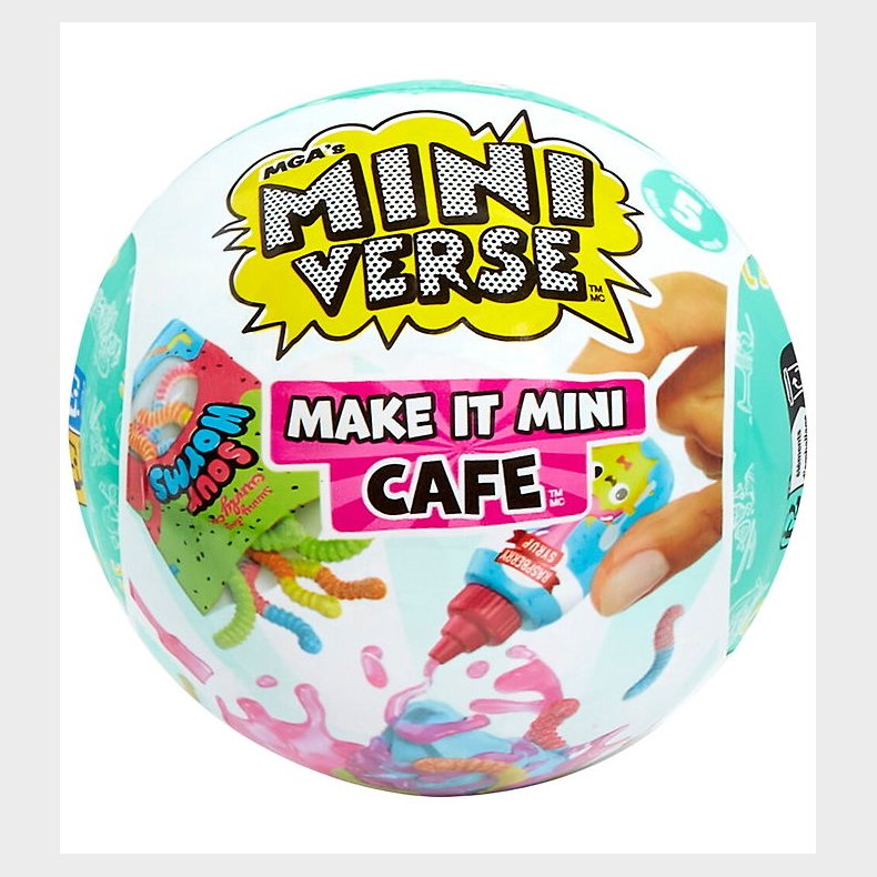 MGA's Miniverse Make It Mini foods - Cafe PDQ Series 5