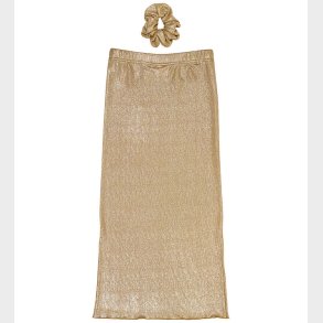 The New Nederdel m. Scrunchie - TnRosalind - Guld