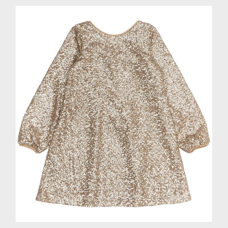 The New Kjole - TnRupa - Gold m. Palietter