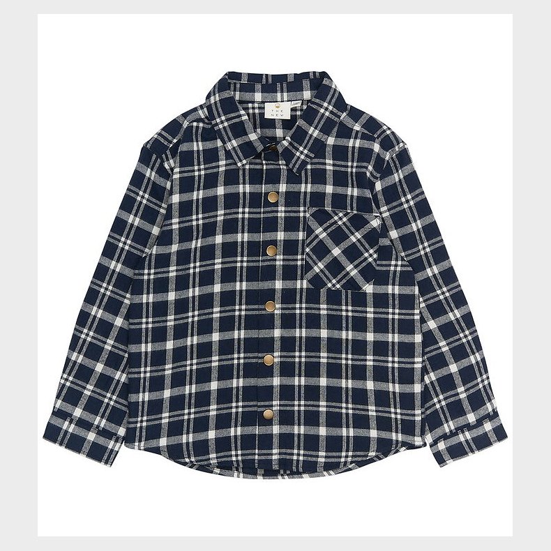 The New Skjorte - TnRonan - Navy Blazer Check