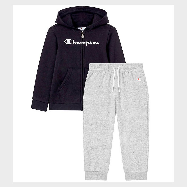 Champion Sweatst - Cardigan/Sweatpants - Black Beauty