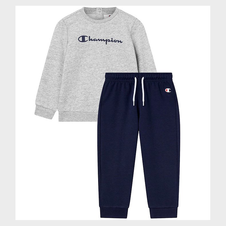 Champion Sweatst - Sweatshirt/Sweatpants - New Oxford Grey Mela