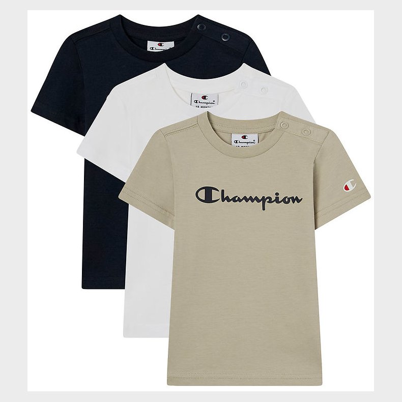 Champion T-shirts - 3-pak - Sky Captain