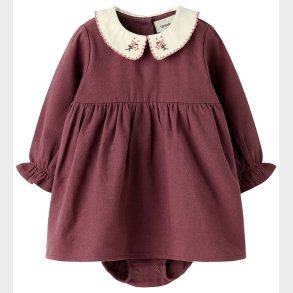 Lil Atelier Kjolebody l/ - NbfRebel - Catawba Grape