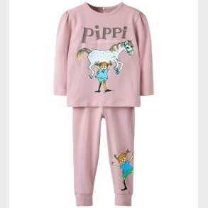 Name It Natt�j - 2-delt - Pippi Langstr�mpe - NmfSoleim - Keepsa