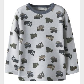 Name It Bluse - Uld - NmmWillow - Micro Chip/WORKING MACHINES