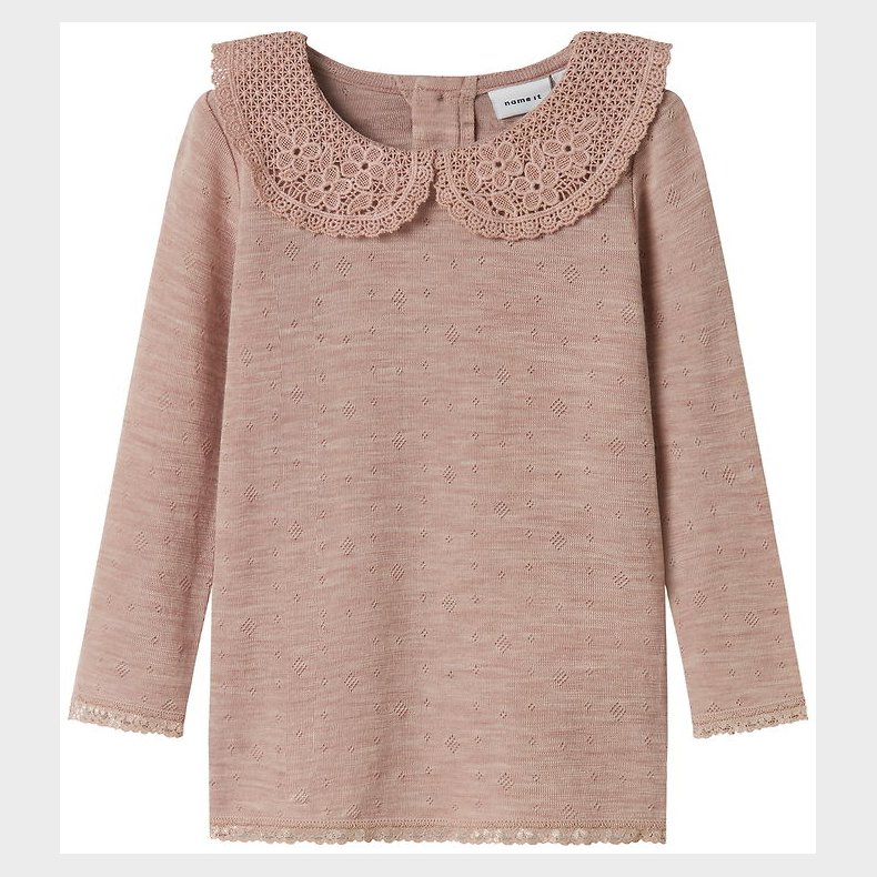 Name It Bluse - Uld - NmfWang - Shadow Gray