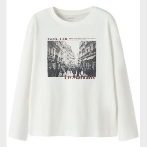 Name It Bluse - NkfVotea - Cloud Dancer/Le Marais