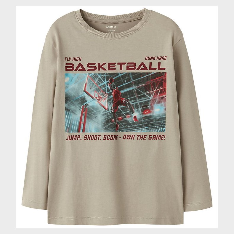Name It Bluse - NkmVoto - Island Fossil/Basketball
