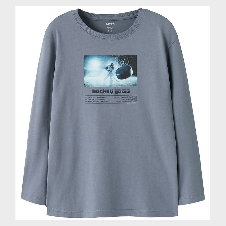 Name It Bluse - NkmVoto - Flint Stone/Hockey