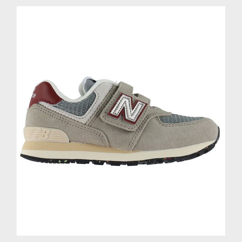 New Balance Sko - 574 - Arid Stone/Monarch Burgundy