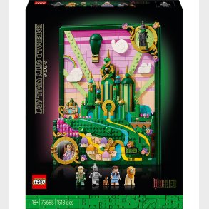 LEGO® Wicked - Emerald City - Vgkunst - 75685 - 1518 Dele