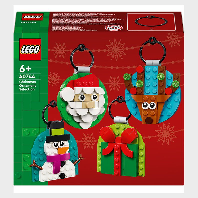 LEGO® Julepynt - Dekorationer til ophngning - 40744 - 153 Dele