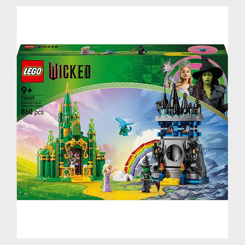 LEGO® Wicked - Emerald City og Kiamo Ko-slottet - 75689 - 860 De