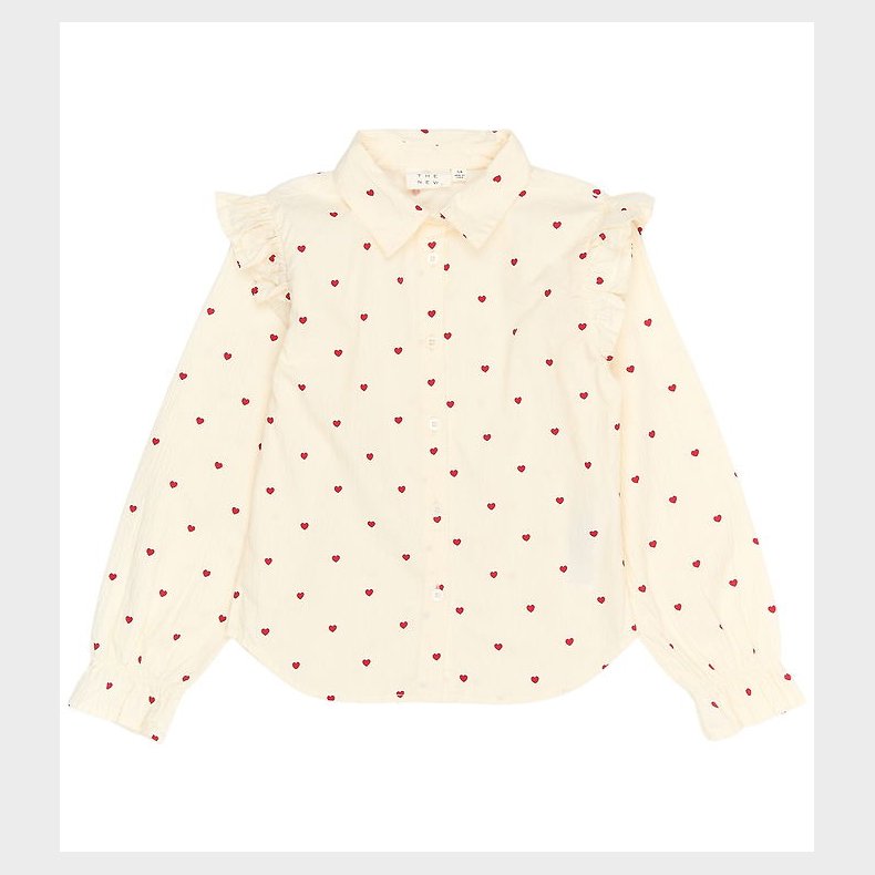 The New Skjorte - TnRamona - Gardenia AOP