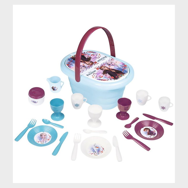 Smoby Picnickurv - 21 Dele - Frozen