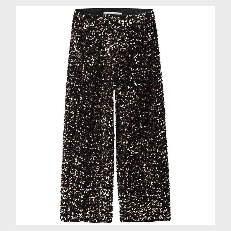 Name It Bukser - NkfRunica - Copper m. Palietter