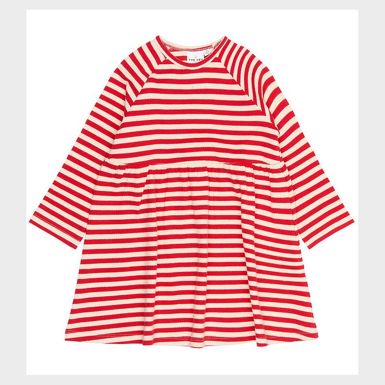 The New Kjole - Rib - TnstFro -Ski Patrol Striped