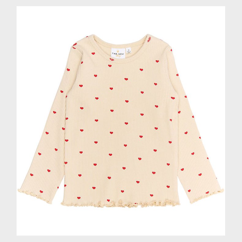 The New T-shirt - Rib - TnstRhea - Gardenia