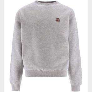 Hound Sweatshirt - Crew - Light Grey Melange