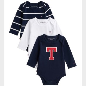 Tommy Hilfiger Gaveske - Body l/ 3-pak - Dark Night Navyblue