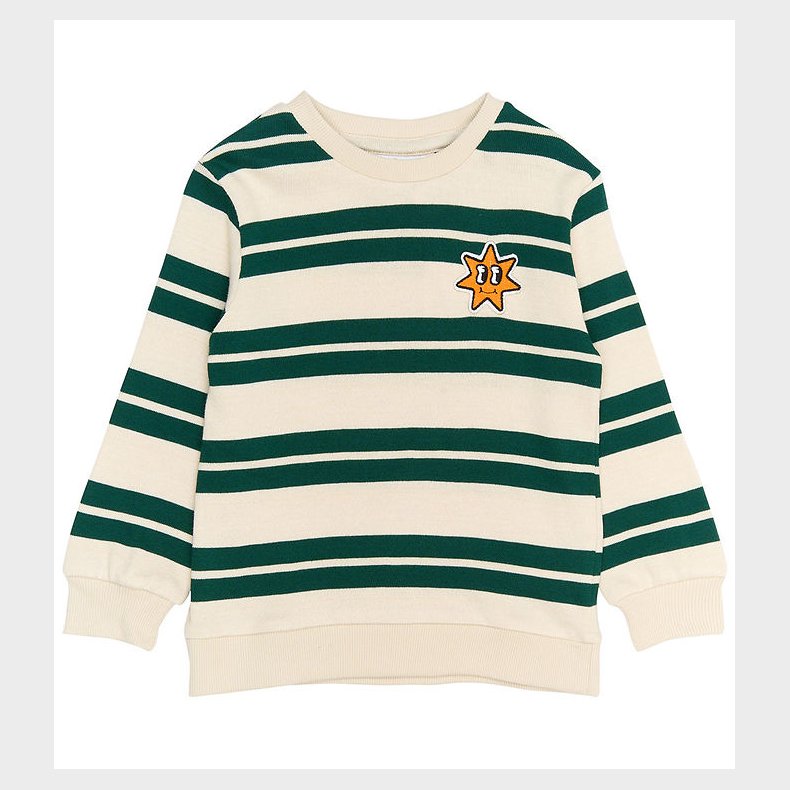 The New Bluse - TnstRobboe - Strik - Deep Teal Striped