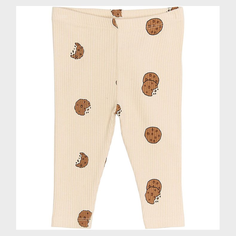 The New Siblings Leggings - TnsbRyan - Gardenia AOP