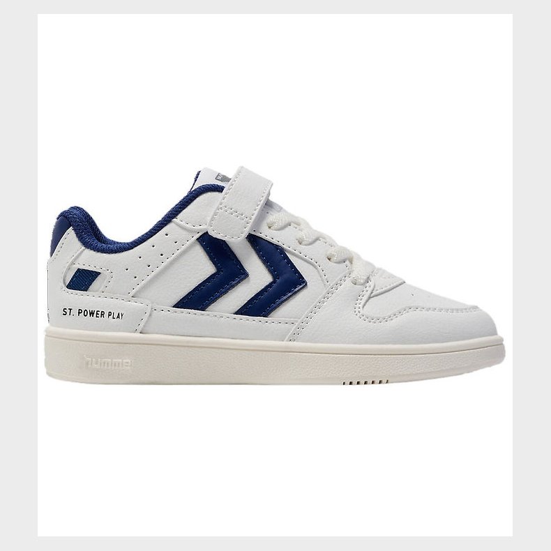 Hummel Sko - ST Power Play JR - Hvid/Bl�