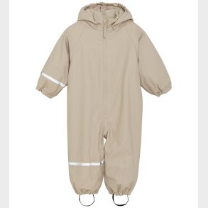 CeLaVi Regndragt m. Fleece - PU - White Pepper