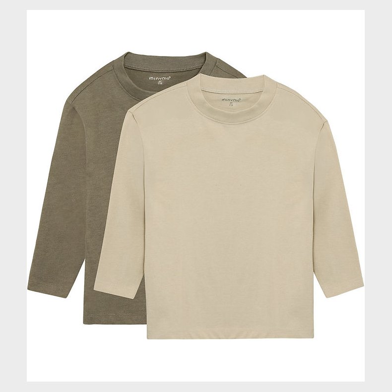 Minymo Bluser - 2-pak - Loose Fit - Vetiver