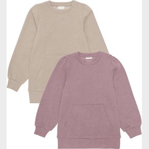 Minymo Sweatshirt - 2-pak - Elderberry