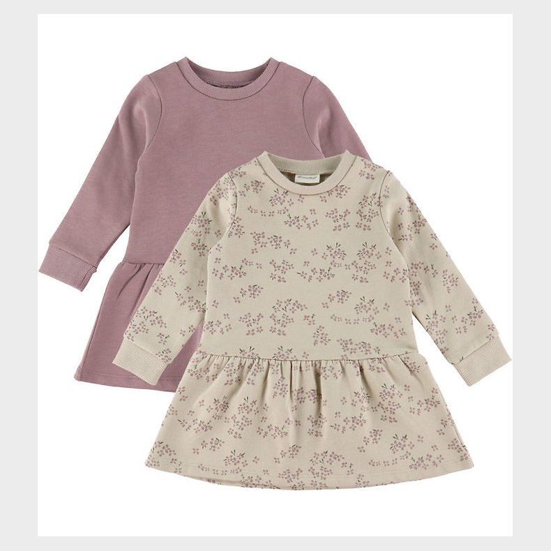 Minymo Sweatkjoler - 2-pak - Elderberry