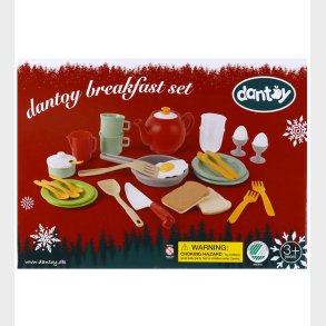 Dantoy Breakfast Set - Christmas - 32 Dele