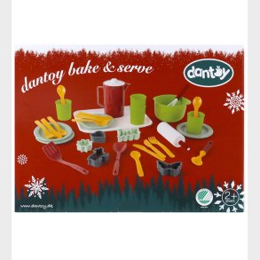 Dantoy Bake & Serve Set - Christmas - 35 Dele