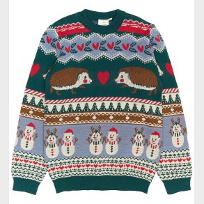 The New Bluse - Strik - TnHoliday Jacquard - Multifarvet