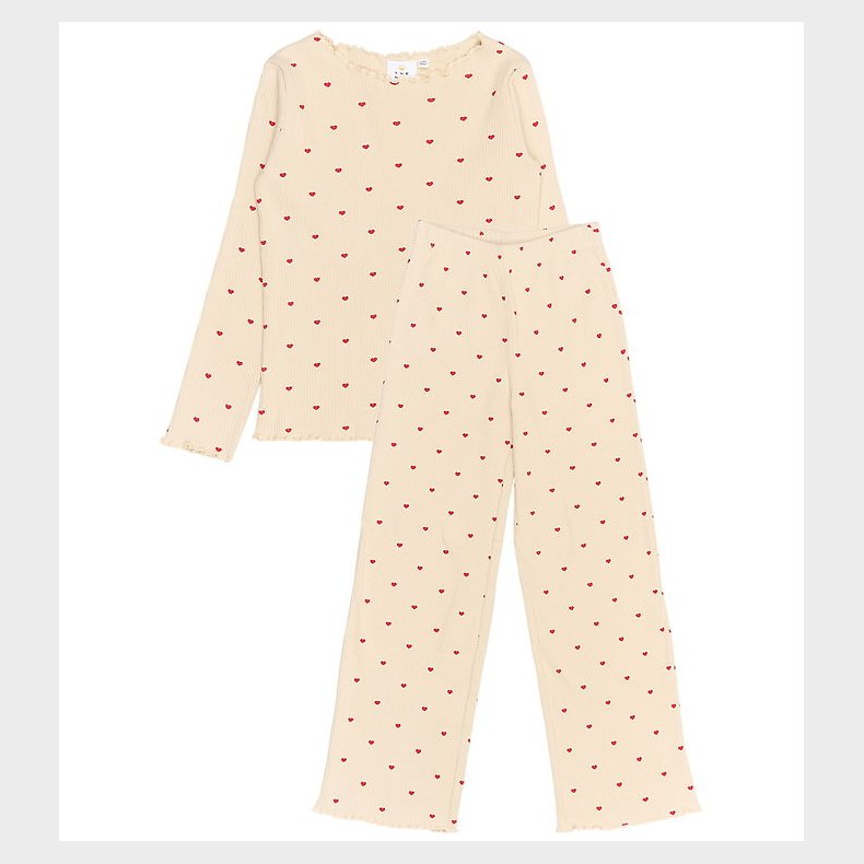 The New Nattj -Rib - 2-delt - TnHoliday - Gardenia Aop