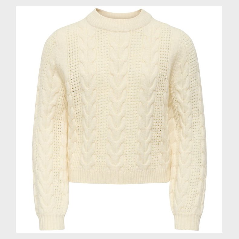 Kids Only Bluse - Strik - KogRubina - Whitecap Gray