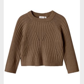 Name It Bluse - Strik - NmfRikine - Coffee Quartz