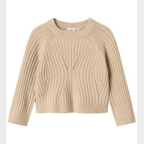 Name It Bluse - Strik - NmfRikine - Doeskin