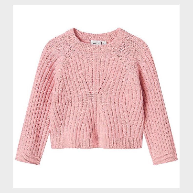 Name It Bluse - Strik - NmfRikine - Cradle Pink